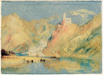 Beilstein und Burg Metternich von Joseph Mallord William Turner